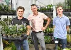 Sneijderplant and Themaplant. The two companies cooperate closely and have the same owner.   From left to right; Daan, Paul and Joep. 
